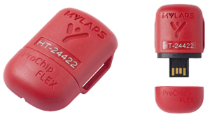 MyLaps Pro Chip Flex (red) timing chip